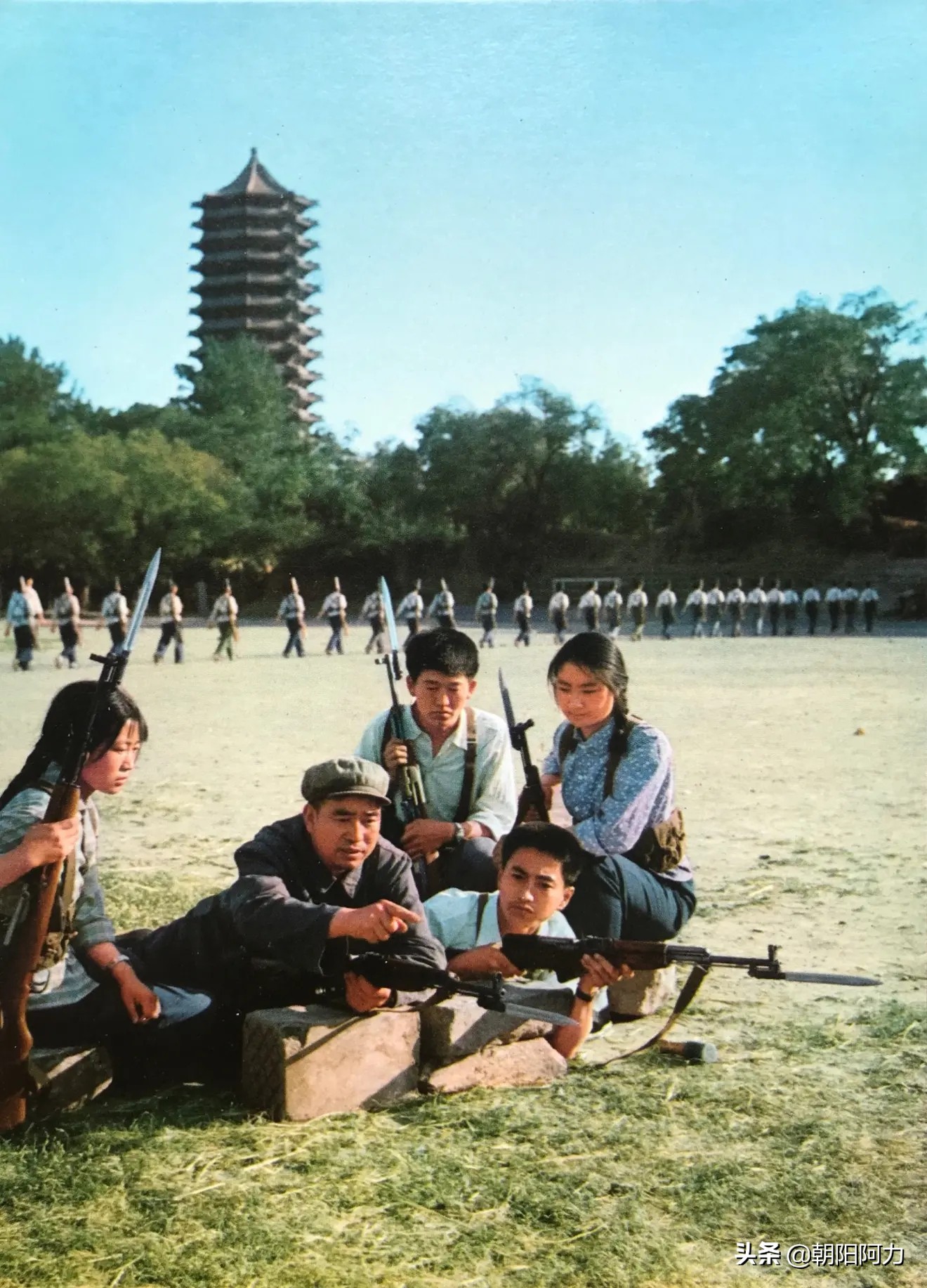 老照片1971年的北京大学