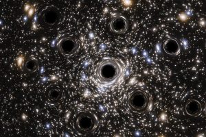 据外媒报道,天文学家在一个带有伴星的黑洞周围发现了一组不寻常的x