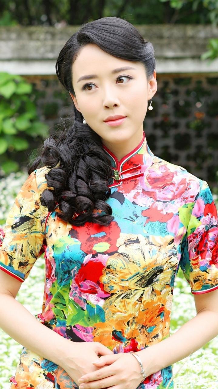 旗袍颜丹晨才是最美的颜丹晨!东方女性魅力的极致代表
