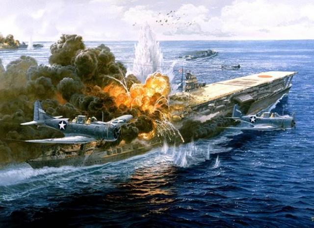 中途岛海战:日本4艘航母vs美国3艘航母,日军为何会惨败?