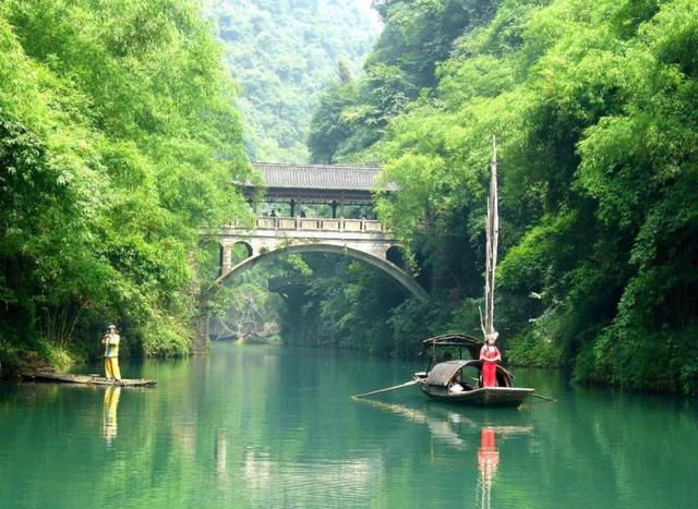 江南美好，景色如画的三峡人家，巴楚文化淋漓尽致地呈现出来