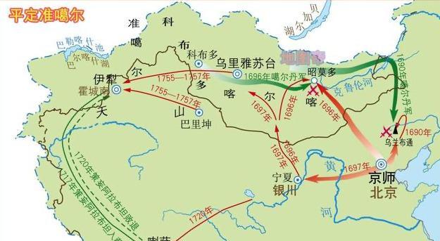 为夫挡刀，汗王夫妻相拥遭屠，只因乾隆下旨：对该部进行种族灭绝