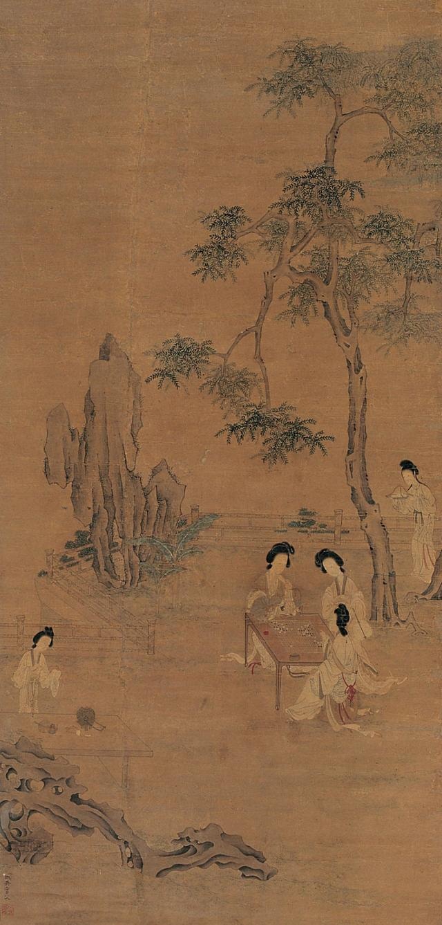 有图有真相，从署名仇英的画作中管窥古代女子日常生活图景