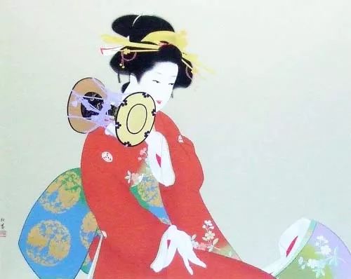 唐风和韵——上村松园的胶彩美人画欣赏