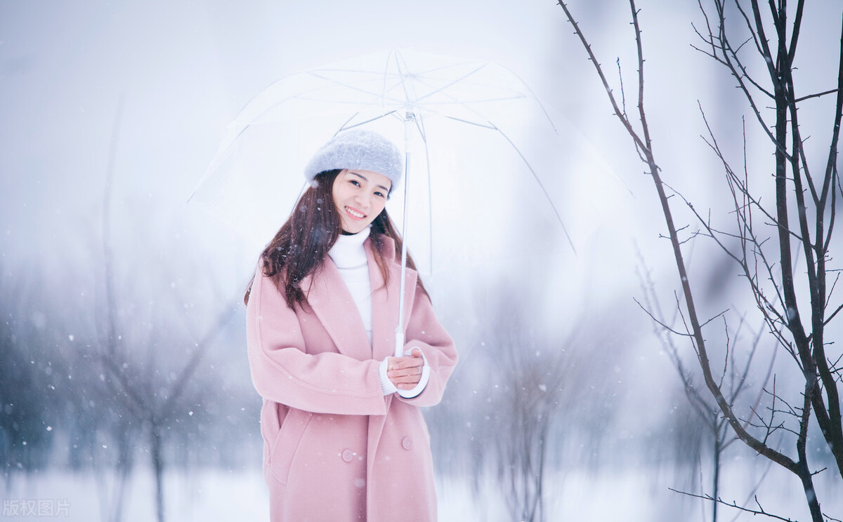 小雪：秀气静雅的女孩，微妙的时段，赏心悦目的风景