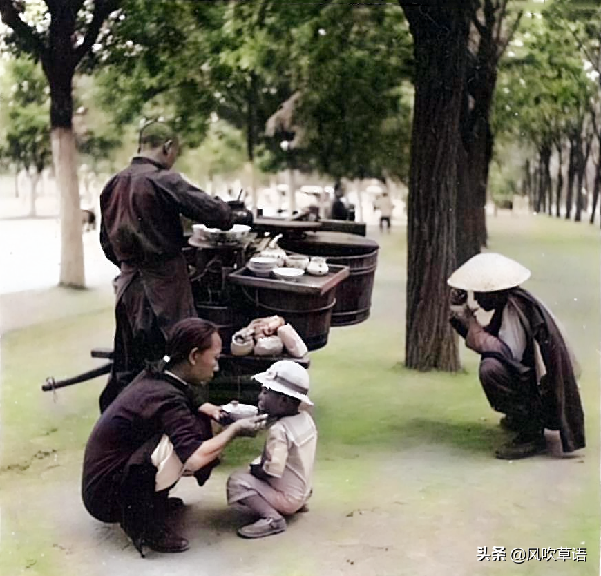 北京老照片：1939年6月12日的西三座门大街