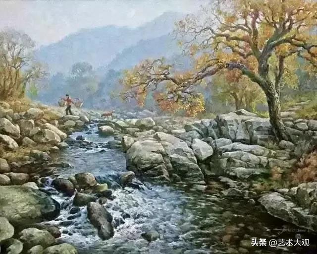 这是你记忆里的故乡吗 | 贾涛系列乡村田园风景油画欣赏