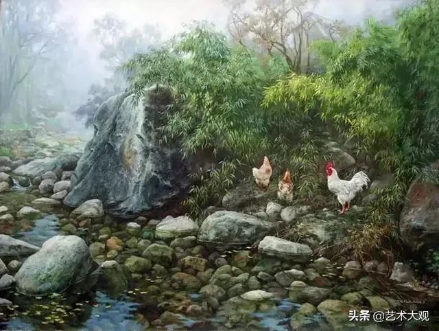 这是你记忆里的故乡吗 | 贾涛系列乡村田园风景油画欣赏