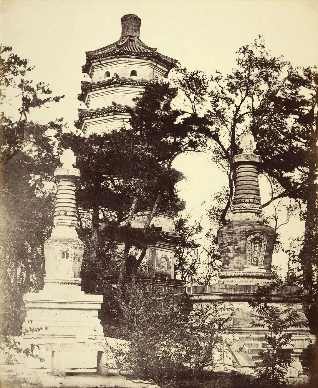 1860年，“殖民主义”视角，侵略者镜头下的中国建筑