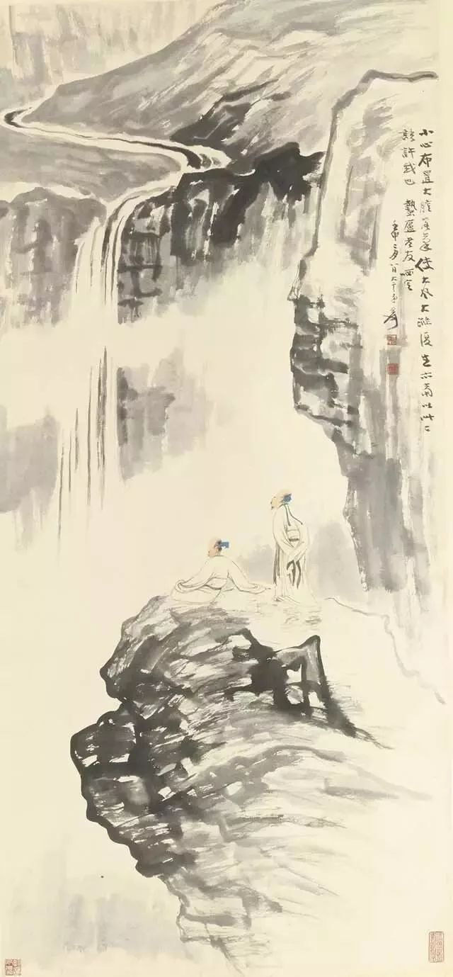 难得一见！张大千山水画作品欣赏