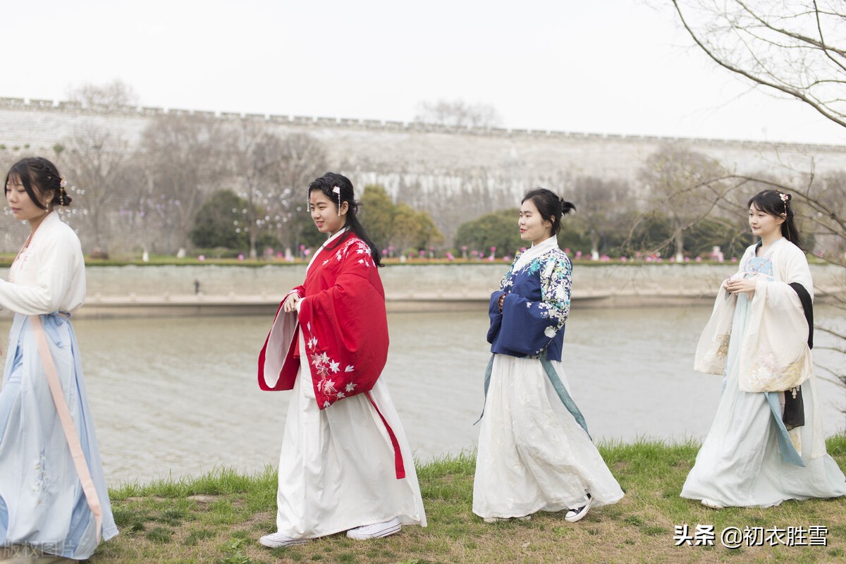 上巳节古诗文8则：三月三日天气新，长安水边多丽人