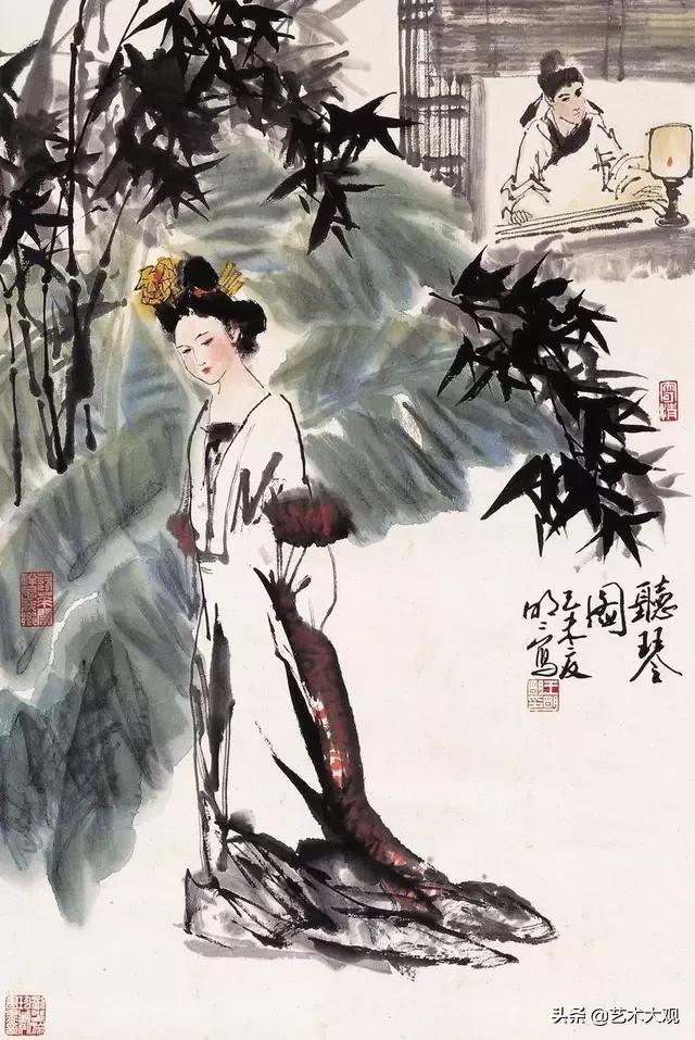 前北京画院院长王明明国画作品欣赏