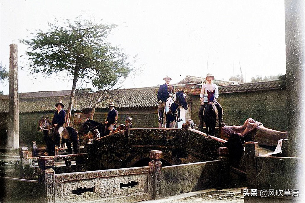 杭州旧影：100年前的岳王墓，和现在的差别有点大