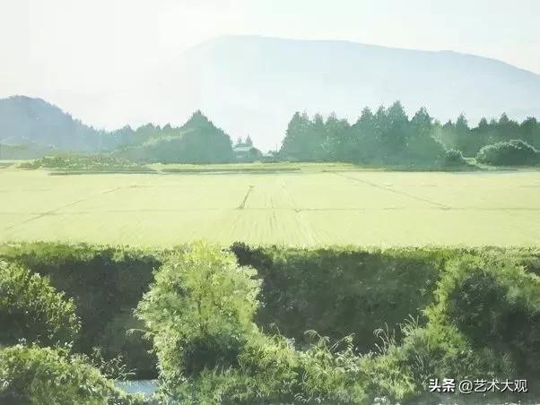 夏天的色彩 | 日本画家Abe Toshiyuki风景水彩画专辑