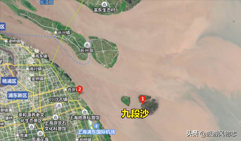 盘点上海10个岛屿，崇明岛面积最大，看看你去过几个？