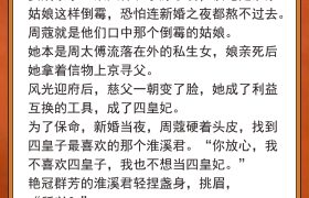 「白切黑男主」系列古言！大佬看似温文尔雅，实则城府深手段狠