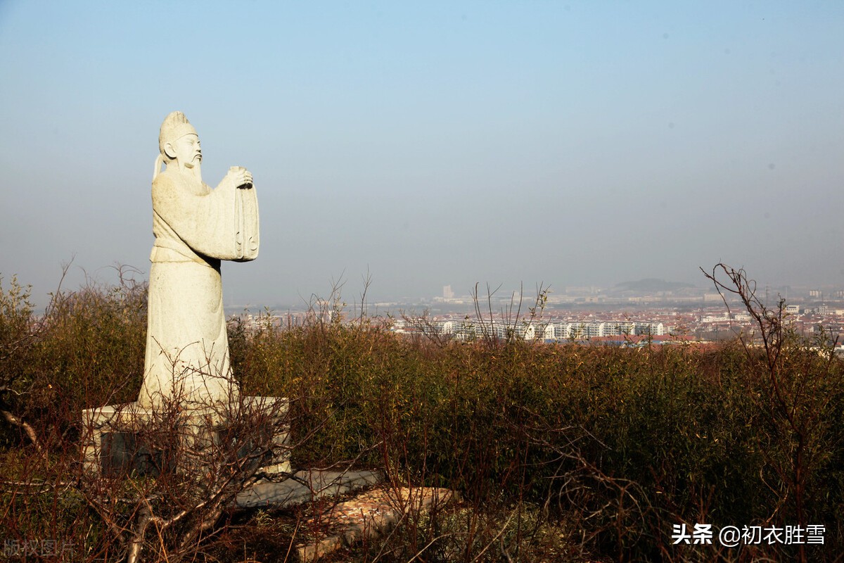 重阳节古诗的高峰，是李白一首，乐游原上清秋节，咸阳古道音尘绝