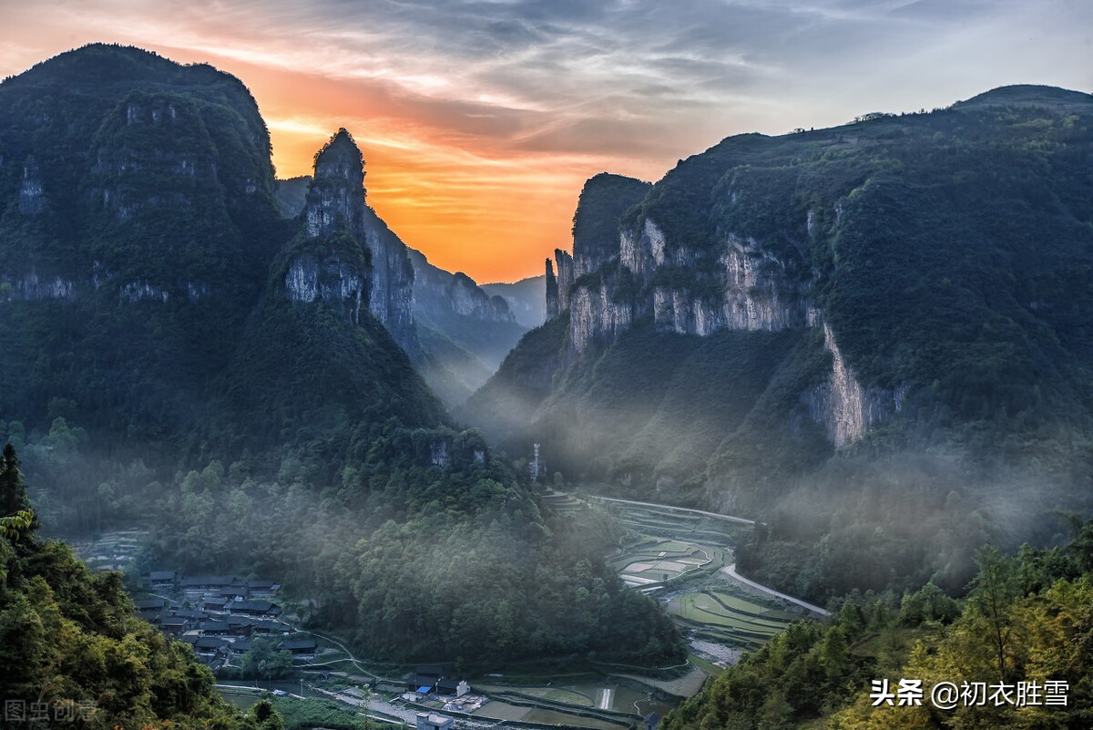 以为是首壮美的风景词，后来才发现这是一首大气昂扬的爱国词