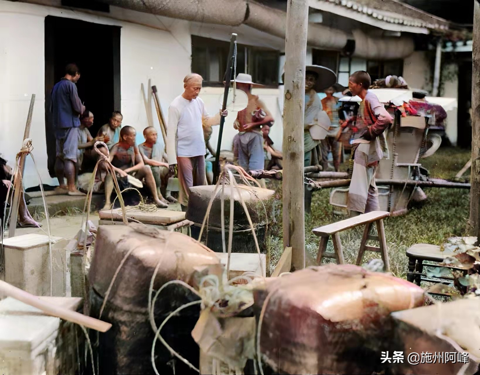 老照片：清末民初的北京与巴蜀地区，两组照片了解清朝人们的生活