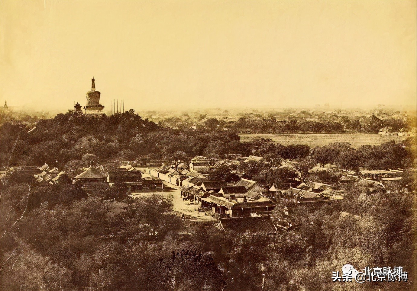 画说丨500张老照片带您穿越，从晚清到新中国的北京人文风景