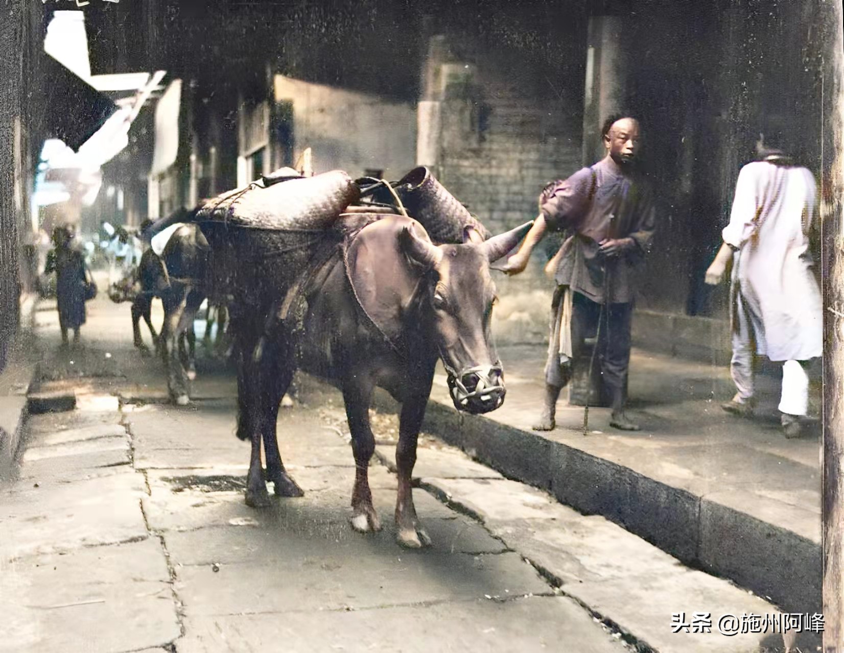 老照片：清末民初的北京与巴蜀地区，两组照片了解清朝人们的生活