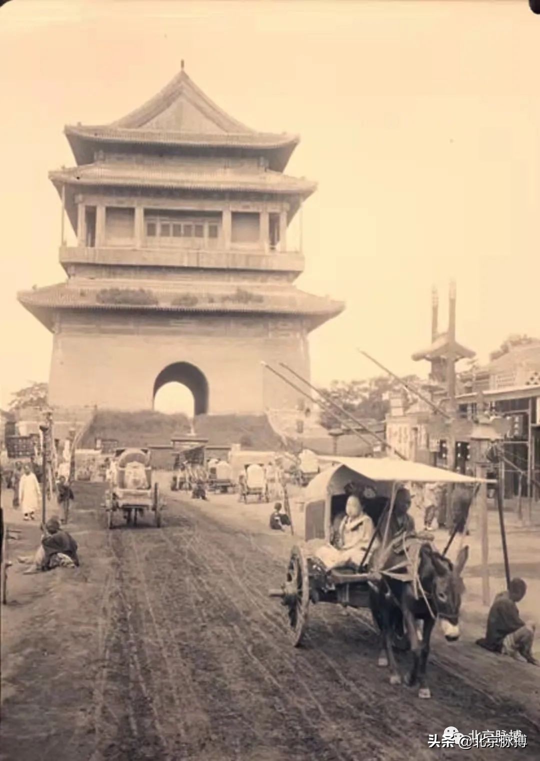 画说丨500张老照片带您穿越，从晚清到新中国的北京人文风景