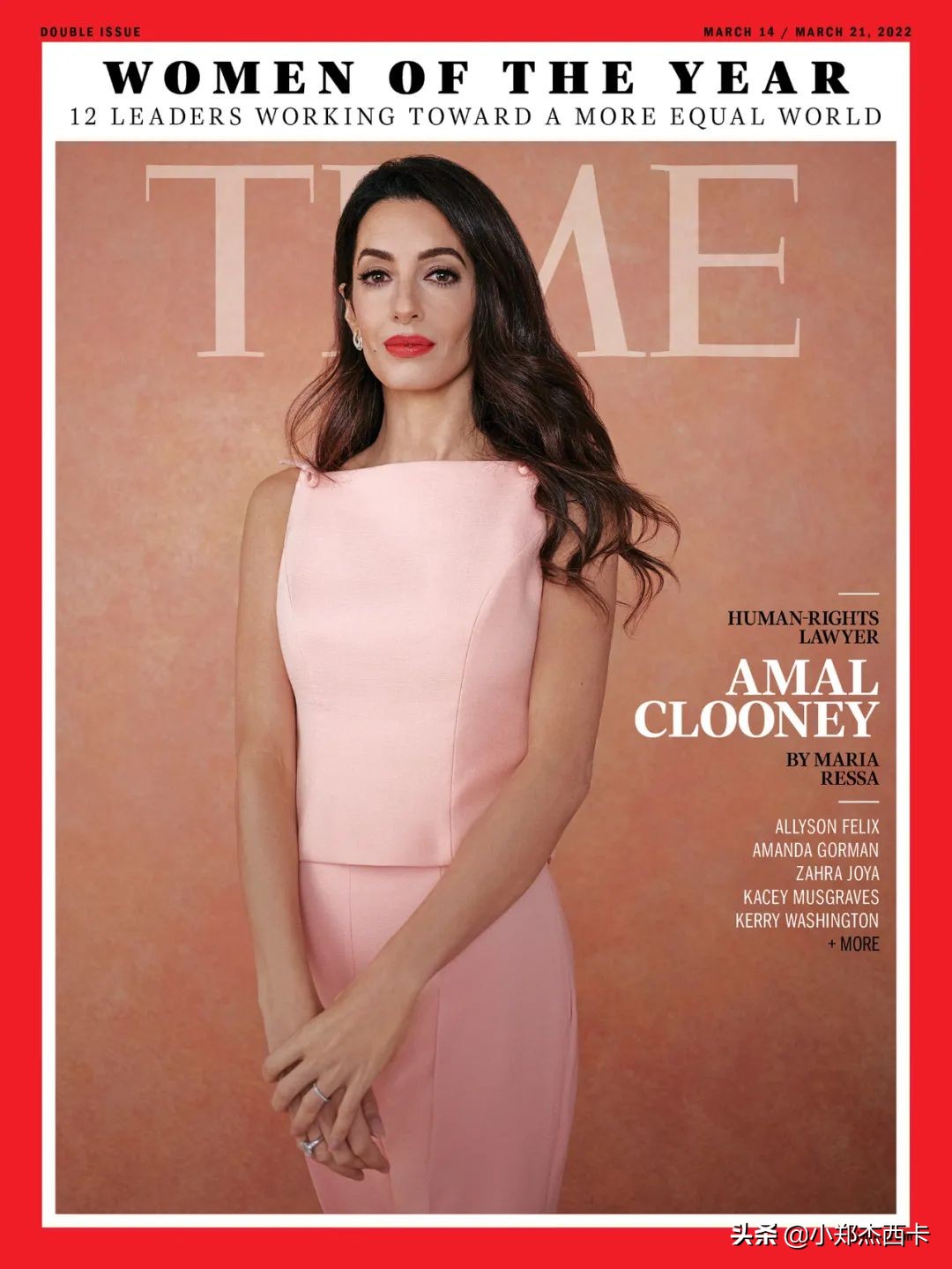 全世界穿连衣裙最好看的女人，必须是大律师 Amal Clooney