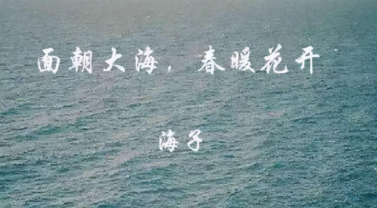 “面朝大海，春暖花开”竟是遗书，15岁上北大，25岁卧轨自杀