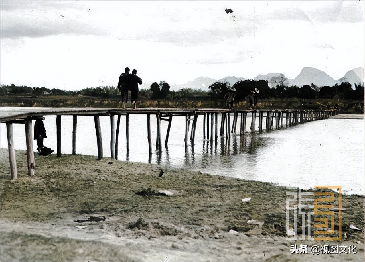 广西容县｜见识一下民国时期的容州城风貌，90年前的开元寺和教堂