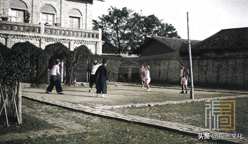 广西容县｜见识一下民国时期的容州城风貌，90年前的开元寺和教堂