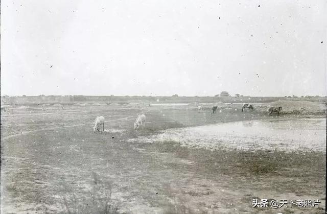 1907年河南归德府（今商丘）老照片  百年前的商丘风貌