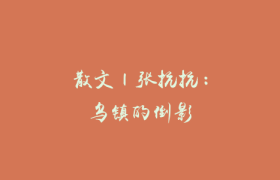 散文 | 张抗抗：乌镇的倒影