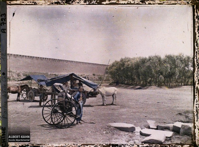 1912年北京老照片 百年前北京真实彩色影像（七）