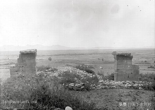 1907年河南登封县老照片 110年前的少林寺风貌一探