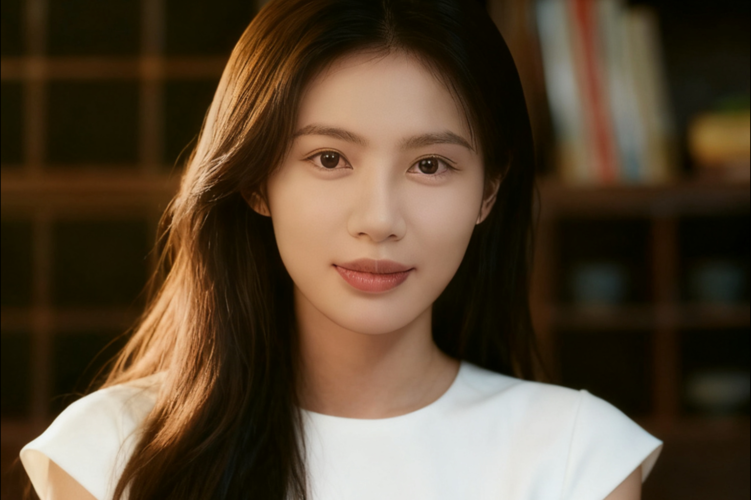 诗歌《心中的书架》