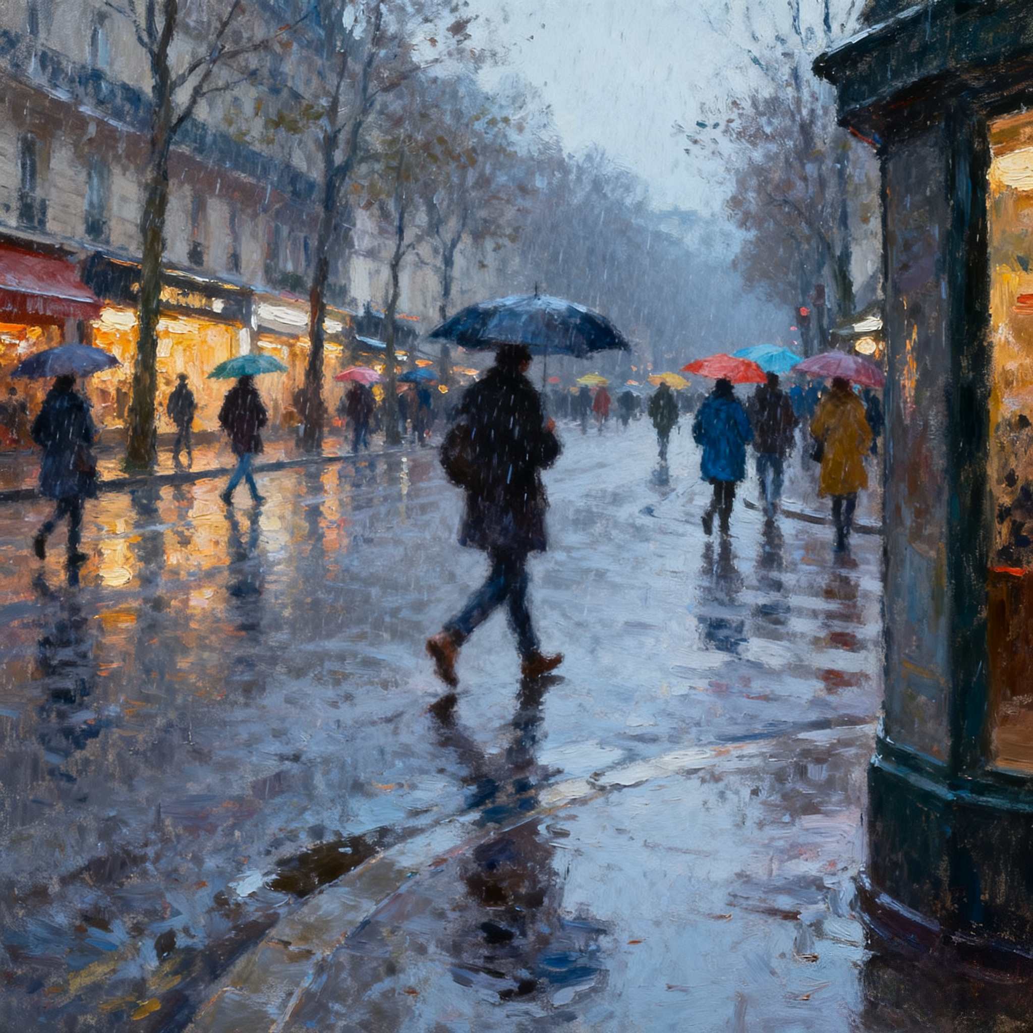 小说:旧笔记里的雨