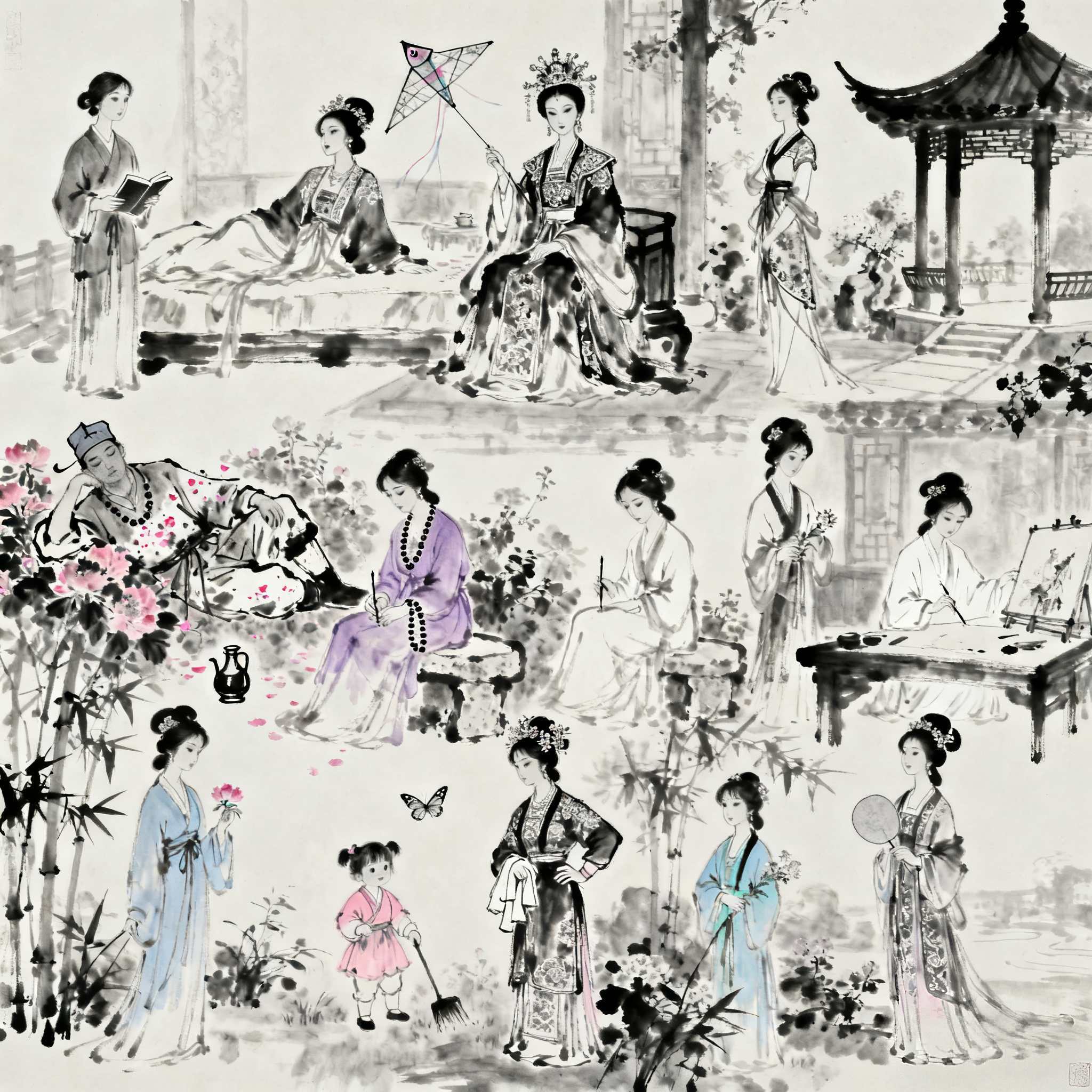 金陵十二钗:红楼梦中的女儿群像与时代悲歌