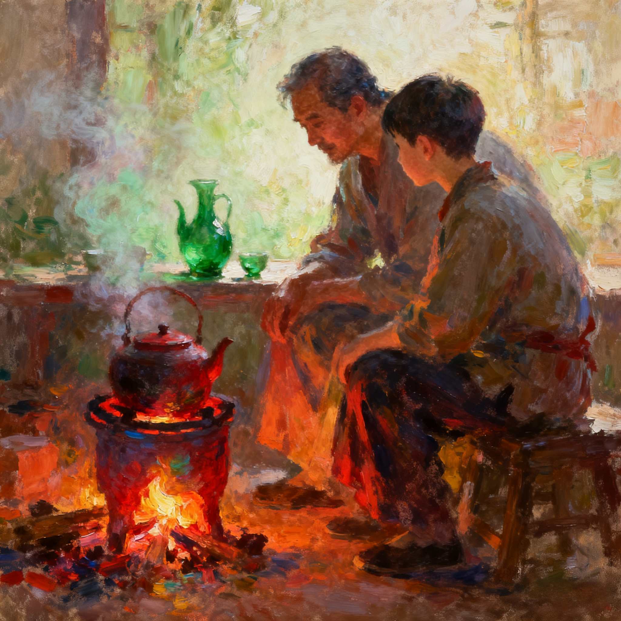 散文:炉暖酒温夜色浓