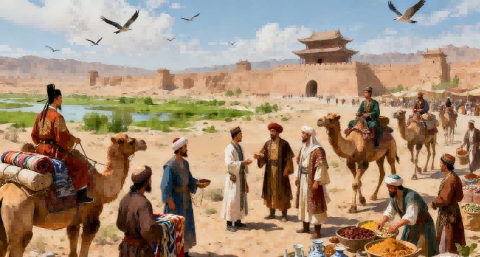 河西走廊历史脉络:从丝路枢纽到文明熔炉