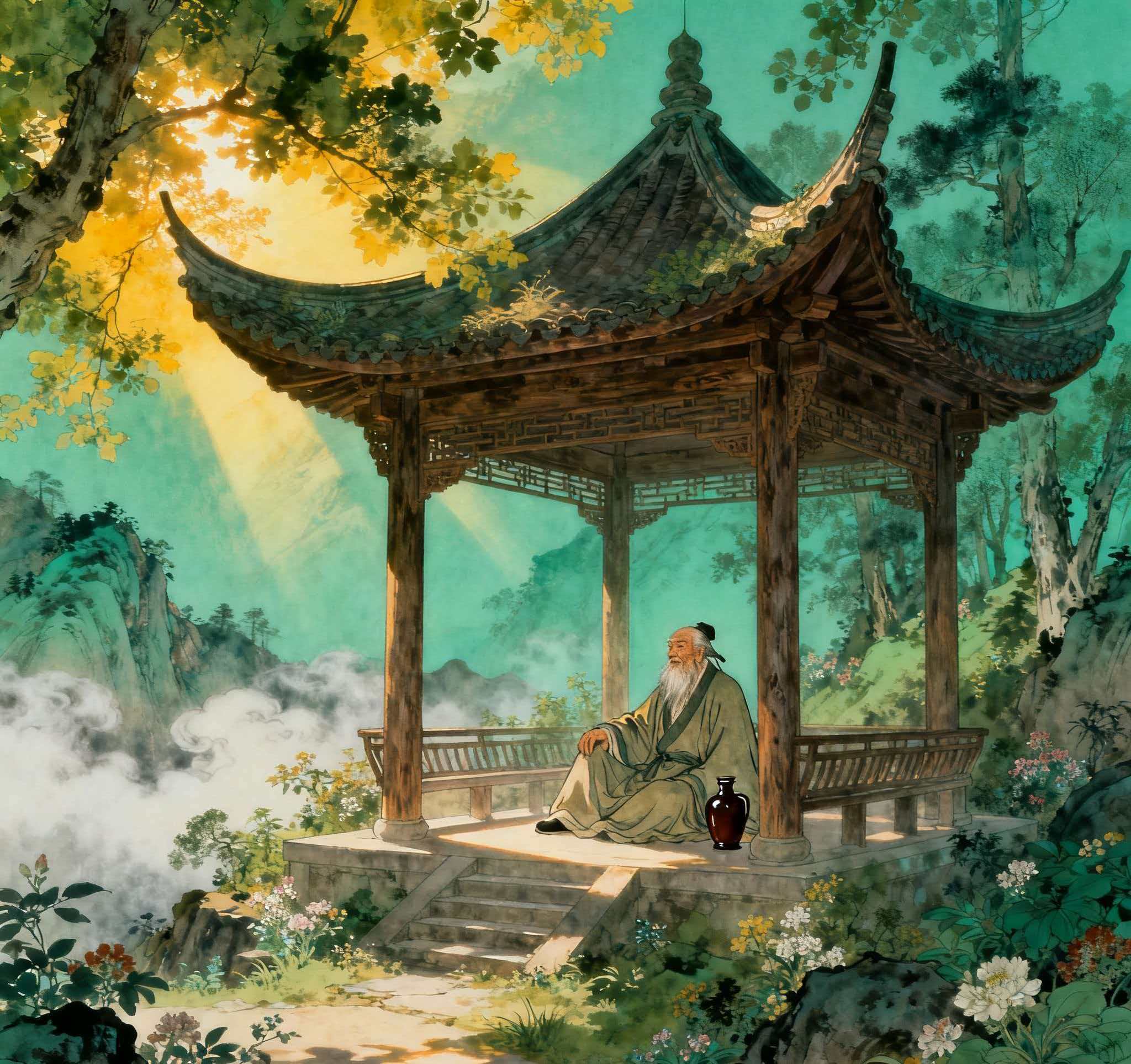 山水间的“醉”与“醒”——《醉翁亭记》的旷达哲思与民生情怀