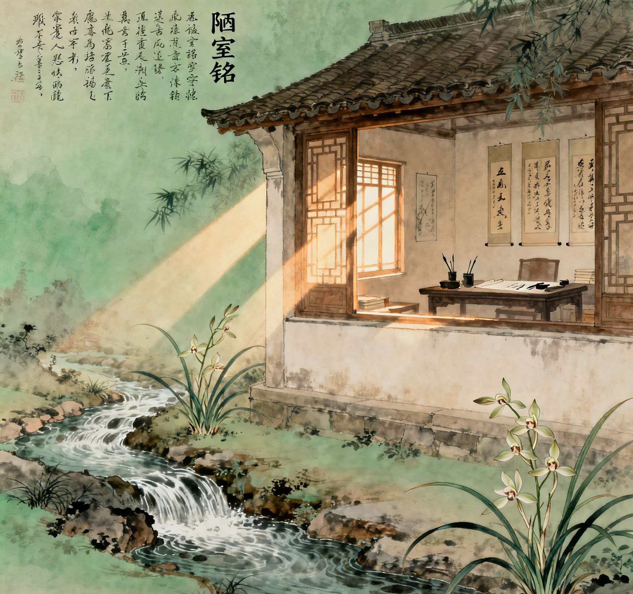 方寸陋室中的精神广厦——评《陋室铭》