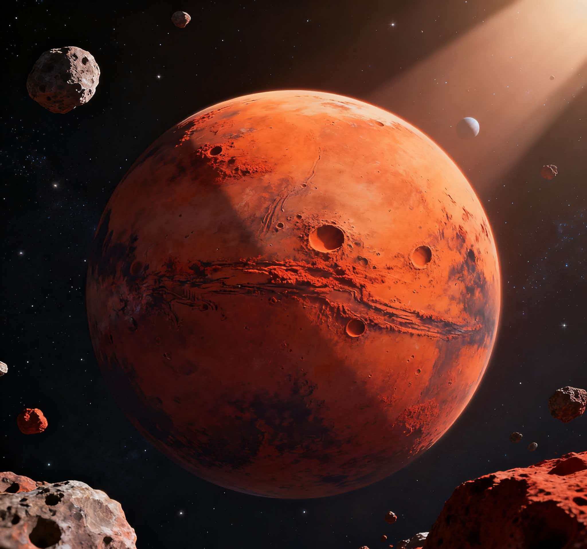 火星:太阳系中最具“地球潜质”的红色星球